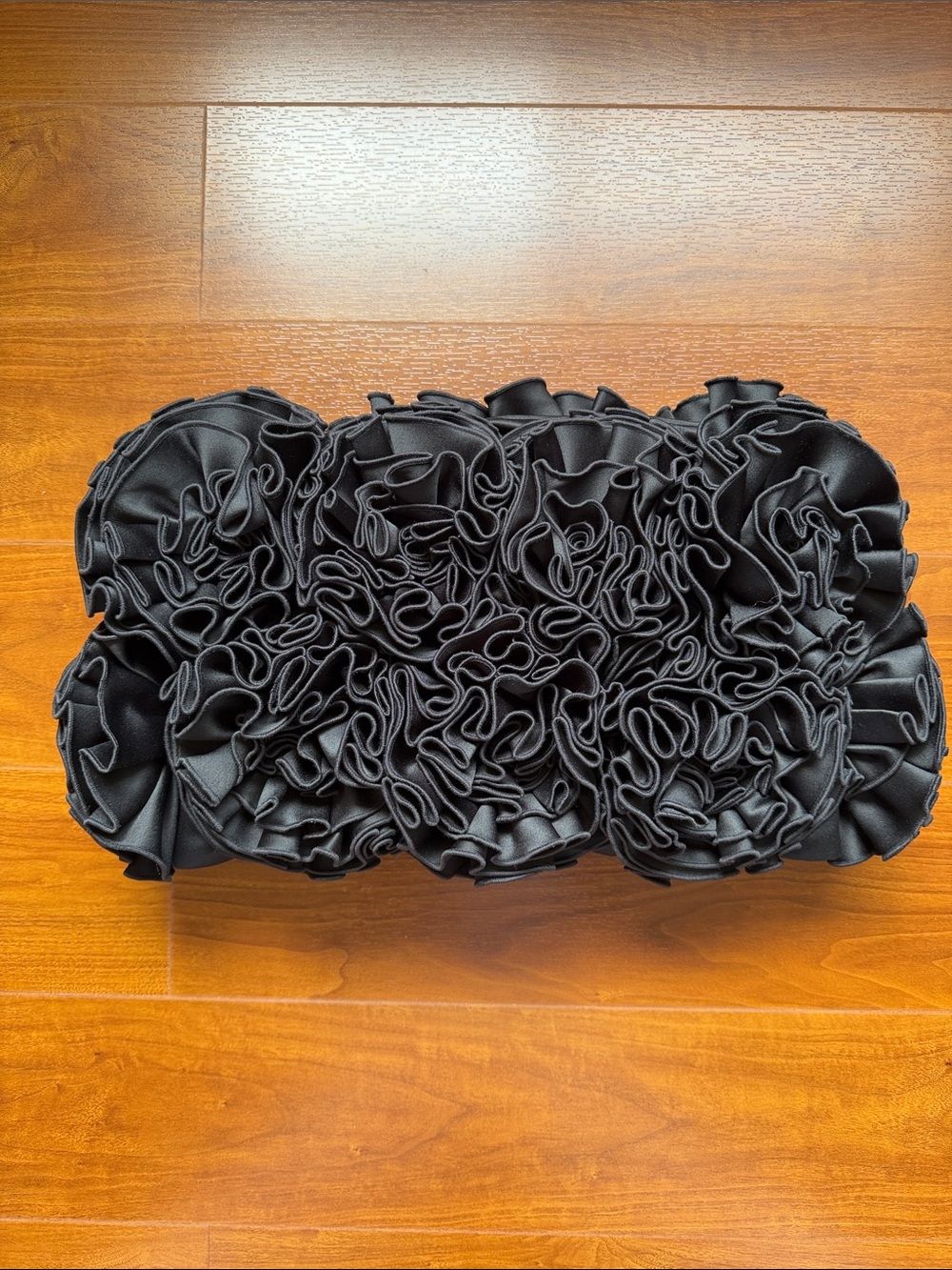 FANCi CLUB Black Ruffle Embellishment Skirt